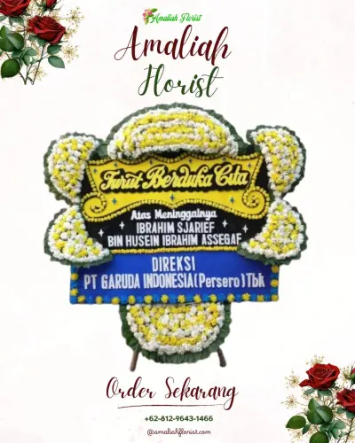 Papan Bunga Duka di Sitamiang