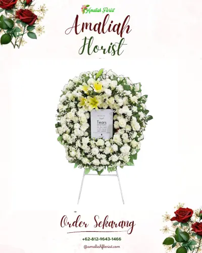 Krans Bunga Duka Cita di Sitamiang